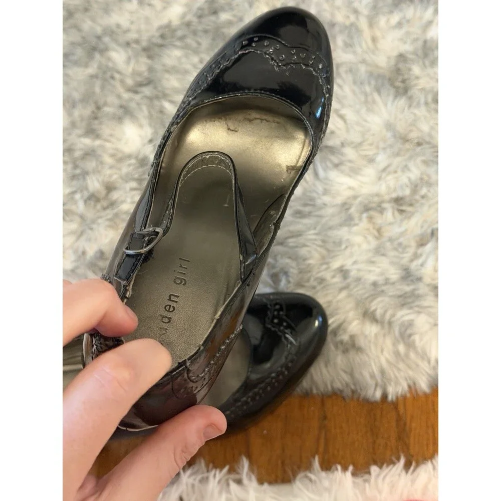 Vintage Steve Madden Mary Jane Chunky Platform Maddengirl 8/9